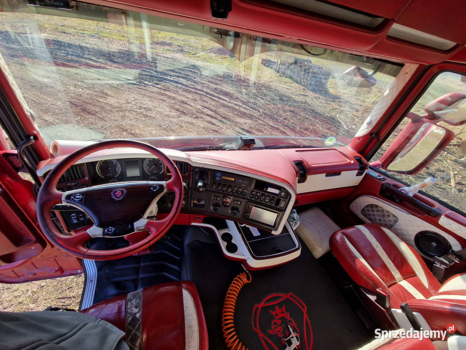 Samochód ciężarowy Scania R560 lubuskie Jagłowice
