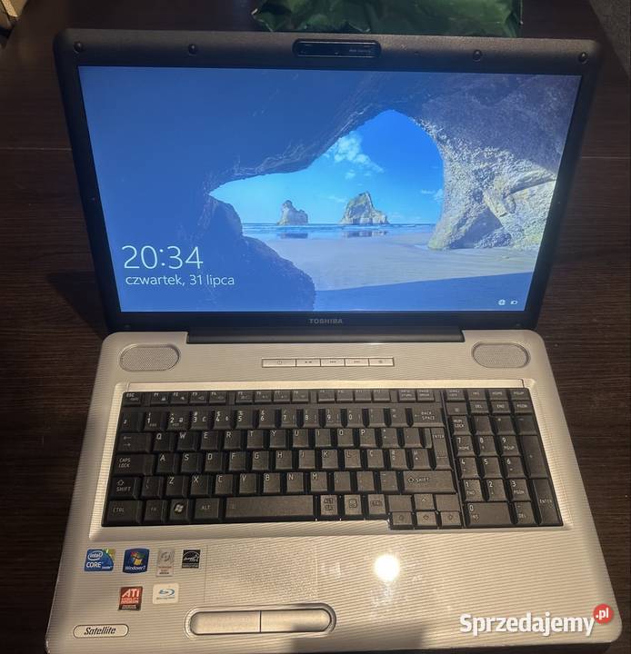 Toshiba Satellite L55020W 173 Nowa klawiatura Windows 7  Oborniki sprzedam