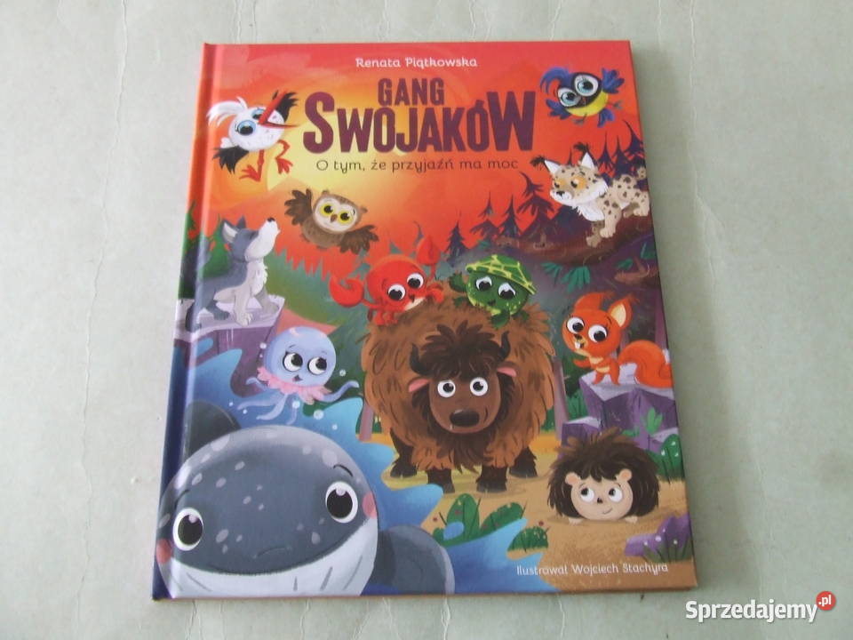 Gang Swojaków x 4 Brodacki Piątkowska twarda Książki dla dzieci dolnośląskie