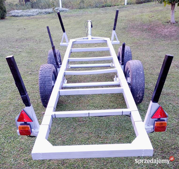 Przyczepa przyczepka wóz nieuszkodzony Łukowica