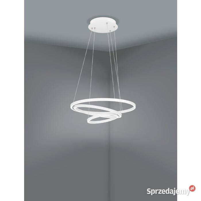 Lampa wisząca LED LOBINEROZ biała Lampy wiszące Warszawa sprzedam