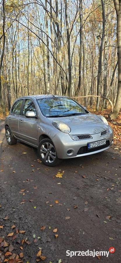 Nissan Micra K12 14 benzyna 2010 r Zadbana łódzkie Łódź