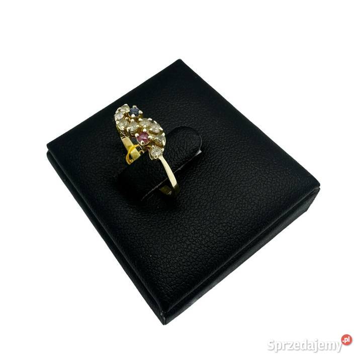 Złoty Pierścionek pr 585 166g R16