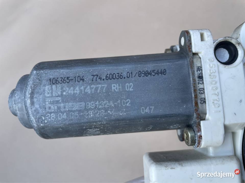 24414777 Silniczek podnoszenia szyby Opel vectra osobowe Szczecin