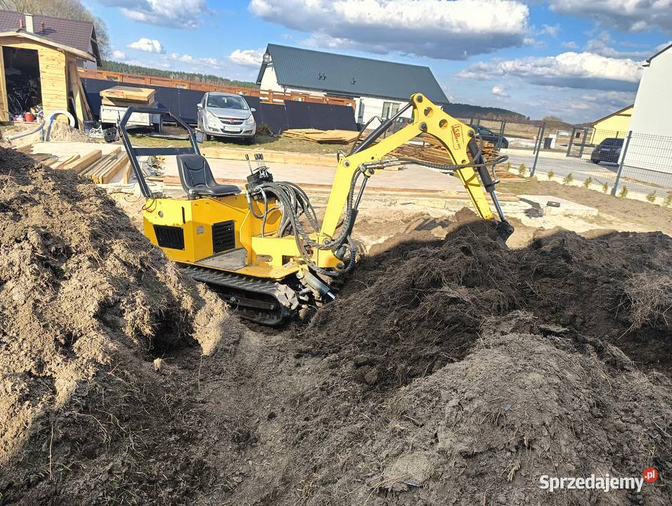 Minikoparka Rok produkcji 2023 Łabiszyn-Wieś