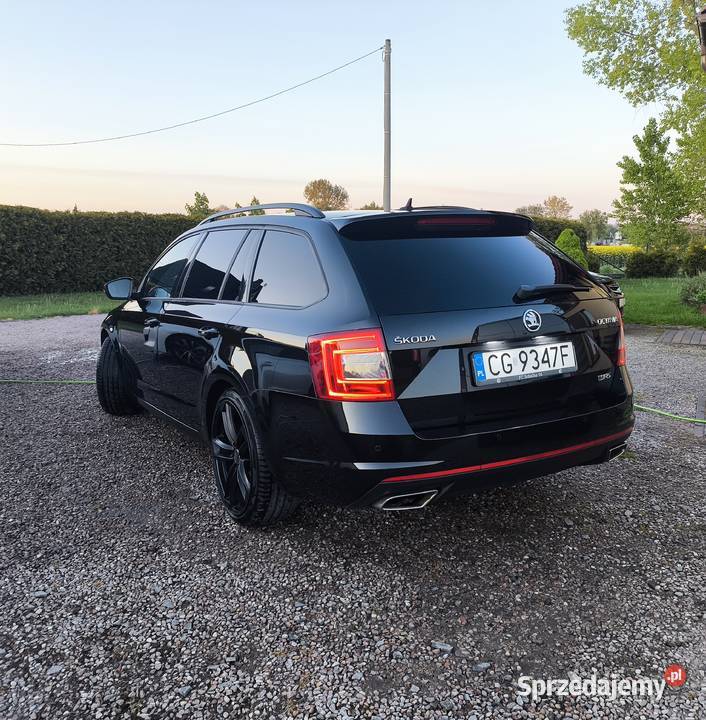 Skoda Octavia VRS 20TDI DSG Samochody osobowe Gdańsk