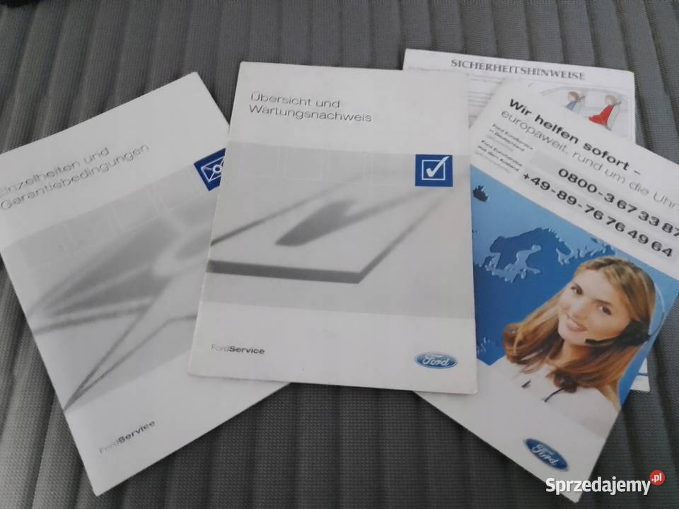 Ford Focus Lift 2004 Książka Gwarancyjna Łódź