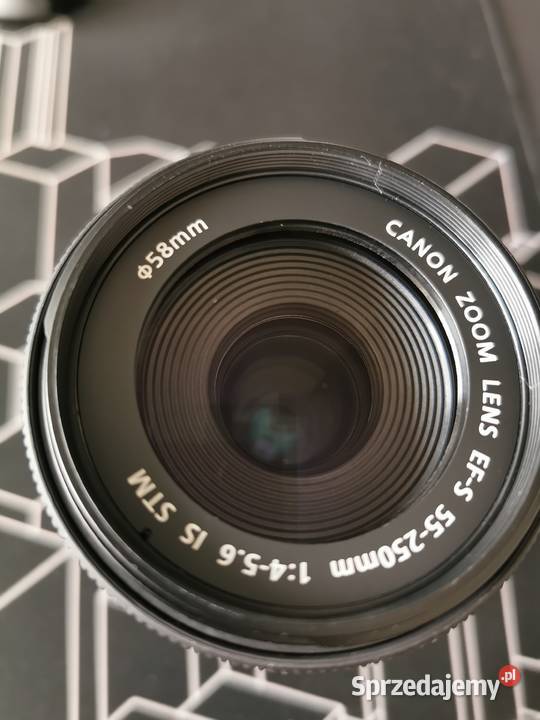 <美品＞CANON EF-S 55-250mm 1:4-5.6 IS Canon EF-S 55-250mm f/4-5.6 IS II - Canon Poland