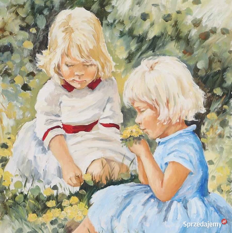 Olej na płótnie Czeska artystka Monica Smetana Piła