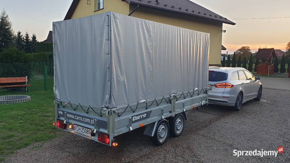 Carro Delta 3515 przyczepka hamowana przyczepa Balin