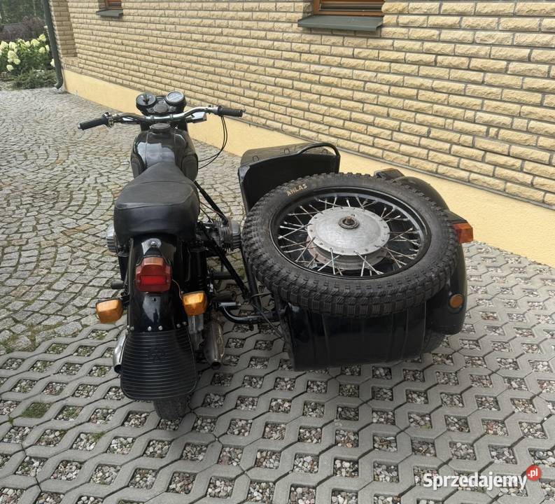 Dniepr MT10 zabytek z koszem zamiana warmińsko-mazurskie Pasym