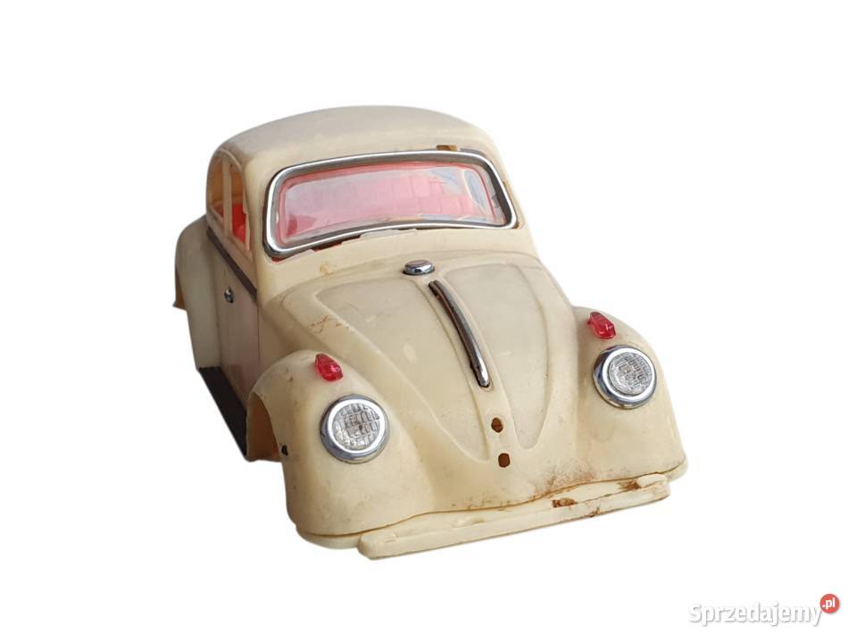 Stara zabawka samochód VW Garbus Beetle PF 175 z Cieszyn