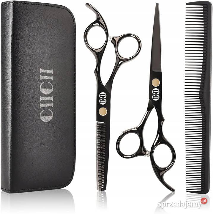 Profesjonalny zestaw nożyczek fryzjerskich mazowieckie Myszyniec