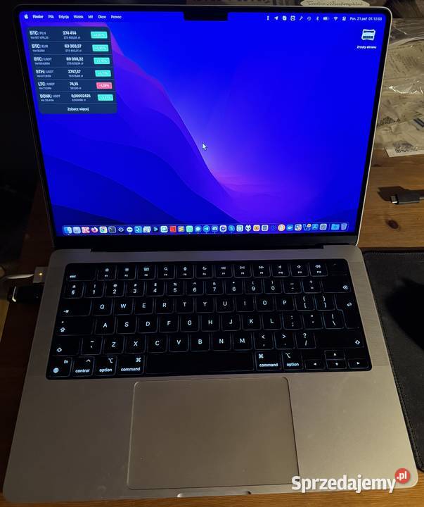 MacBook Pro M2 Pro 16GB Warszawa