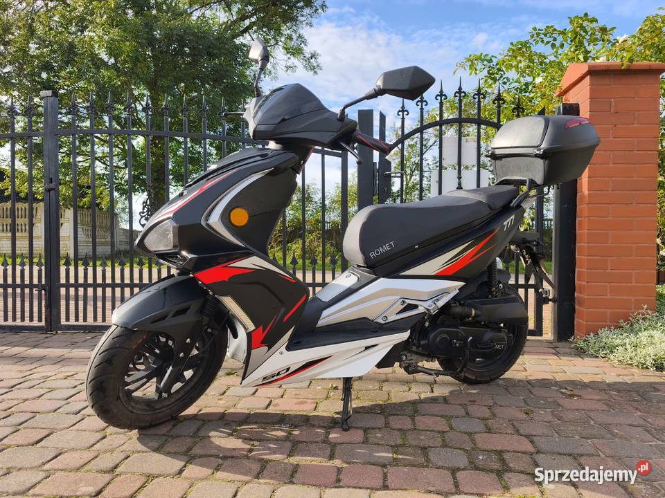 Romet 777 2024r 50cc 4T Euro 5 Transport Rok produkcji 2024