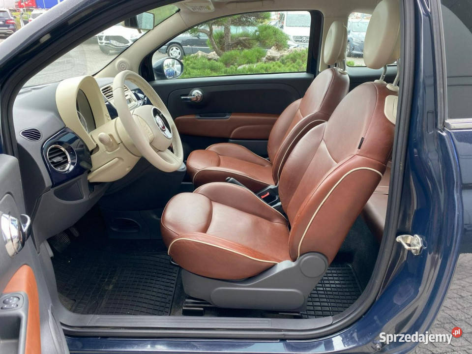 Fiat 500 klima AUTOMAT skóra el szyby lusterka wielofunkcyjna kierownica Żory sprzedam