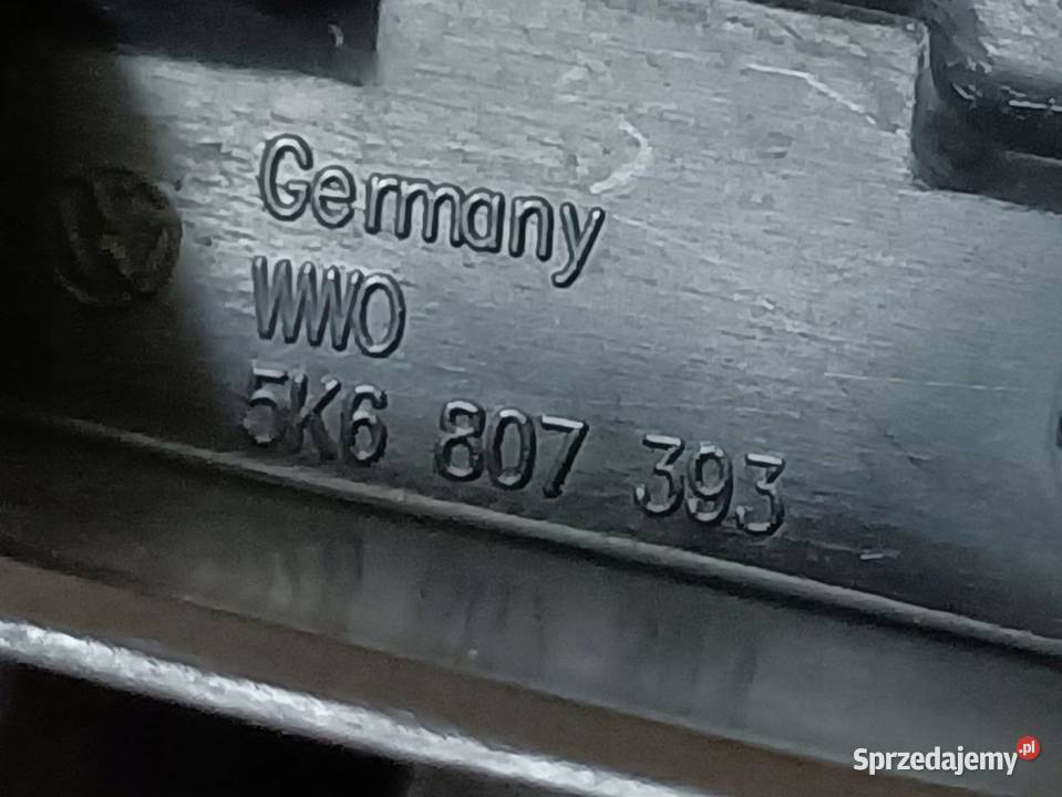 VW GOLF VI 08 ŚLIZG MOCOWANIE ZDERZAKA LEWY TYŁ Pleszew