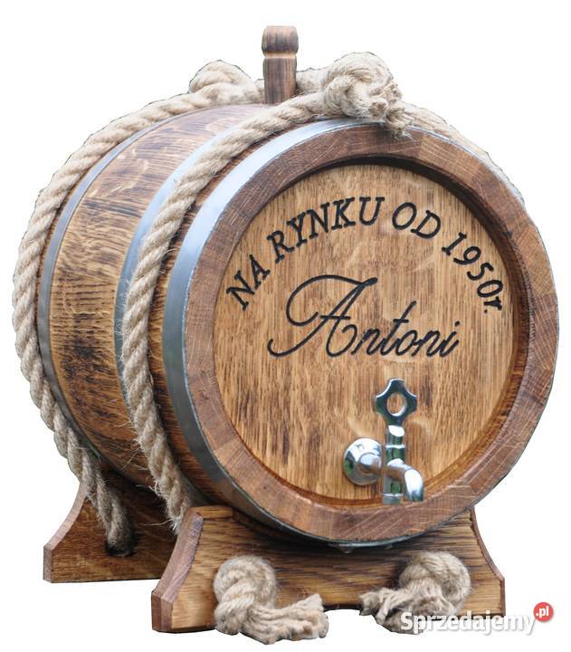 Dębowa Beczka 3L20L Na Nalewki Whisky Prezent Z Szczecin