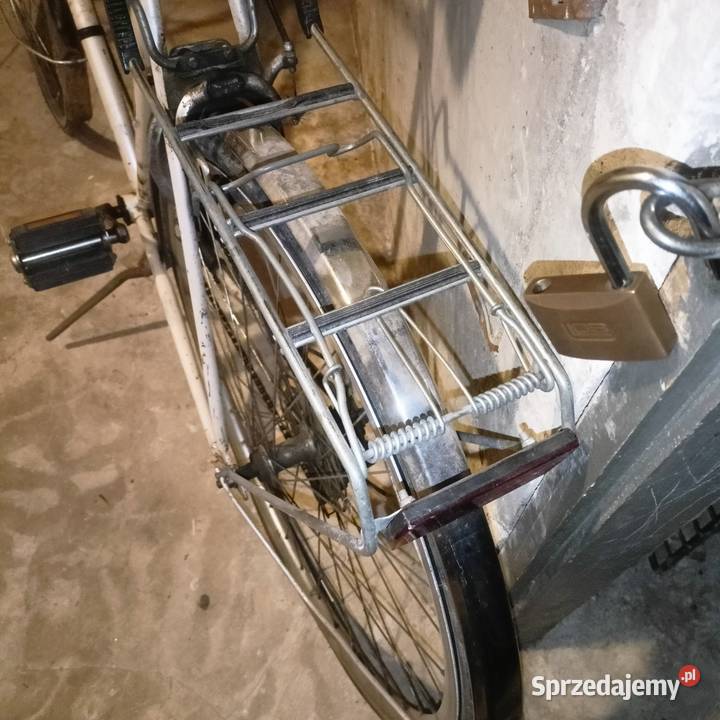 ROWER MICHELIN VINTAGE rama biały radio Ropczyce