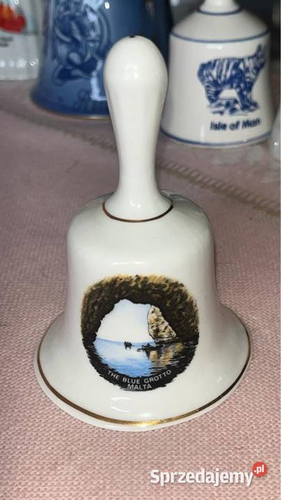 Dzwonek Syg Niebieska Grota Malta Złocony Groty