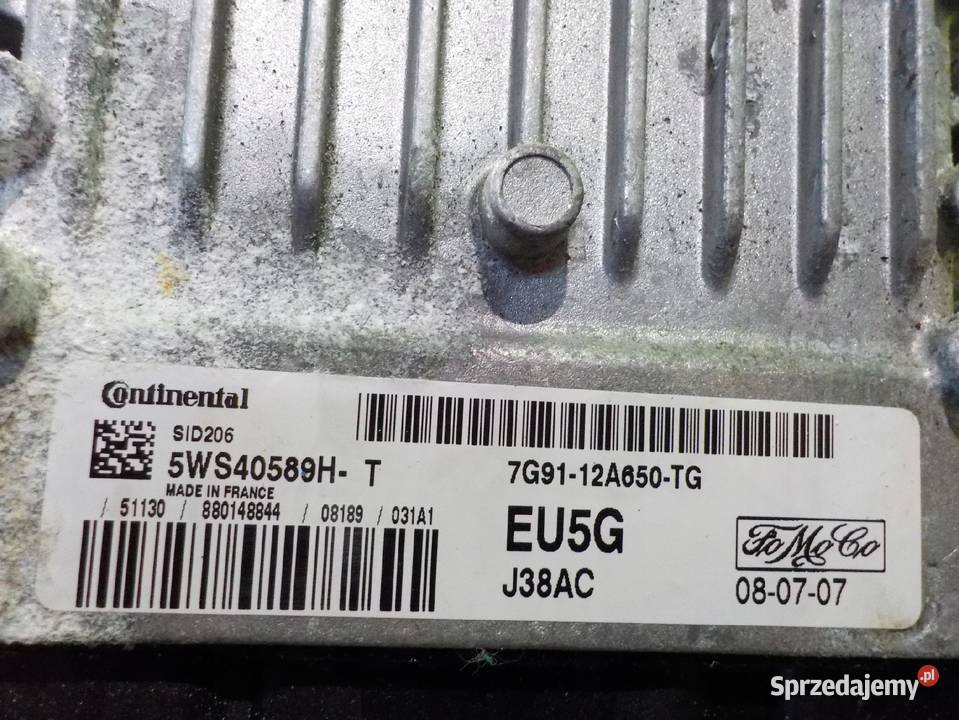 FORD S I MK1 18 TDCI 08r 5D sterownik komputer