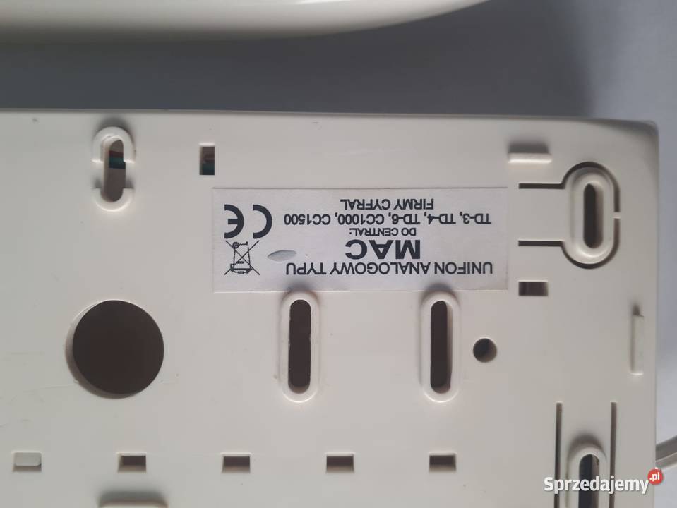 domofon Cyfral Unifon analogowy MAC opolskie