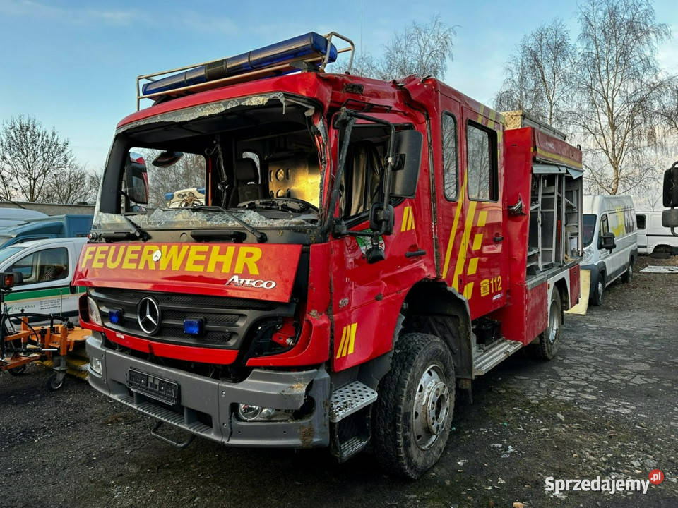 pożarnicze Mercedes Atego 918 Straż Pożarna 4X4 diesel Syców sprzedam