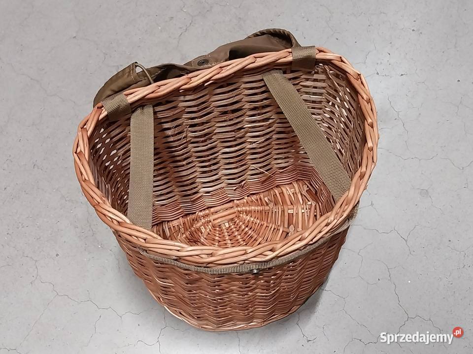 Plecak wiklinowy na grzyby Acropolis z