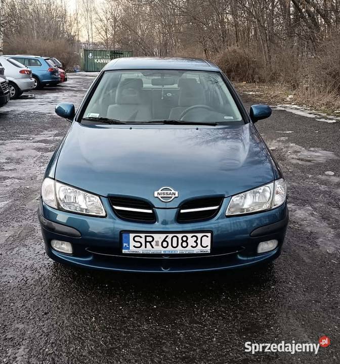 Nissan Almera 18 benzyna 2002r śląskie Katowice