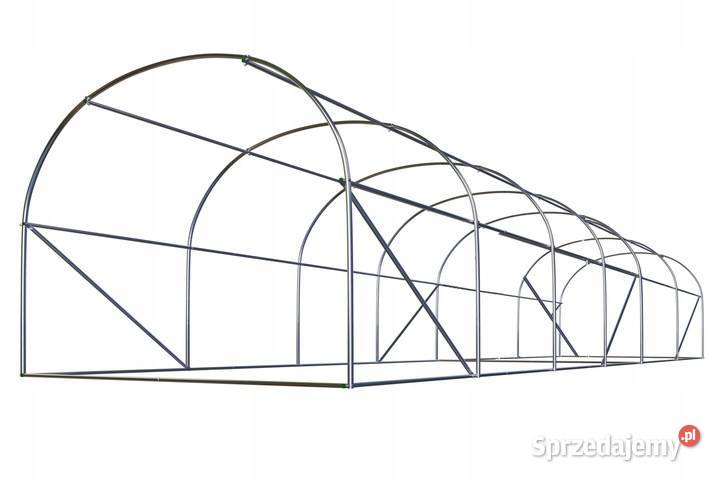 TUNEL FOLIOWY 18m 600x300 Wzmocnione Ocynkowane