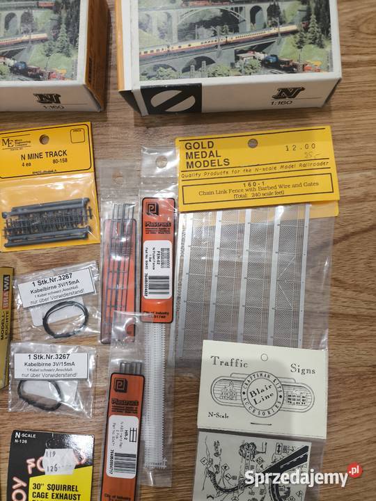 Części wagony skala N 1160