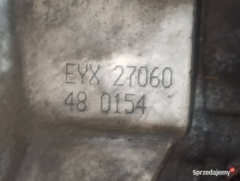 Skrzynia biegów EYX Audi A2 14 Skoda Fabia VW osobowe Bolesławiec