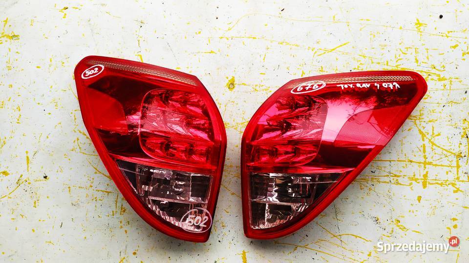 TOYOTA RAV4 RAV 4 2006 2007 2009 lampa tył lewa Wrocław