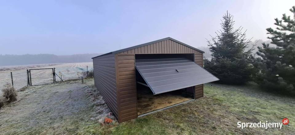 Garaż blaszak Premium 6x5 6x6 4x6 Żarnów