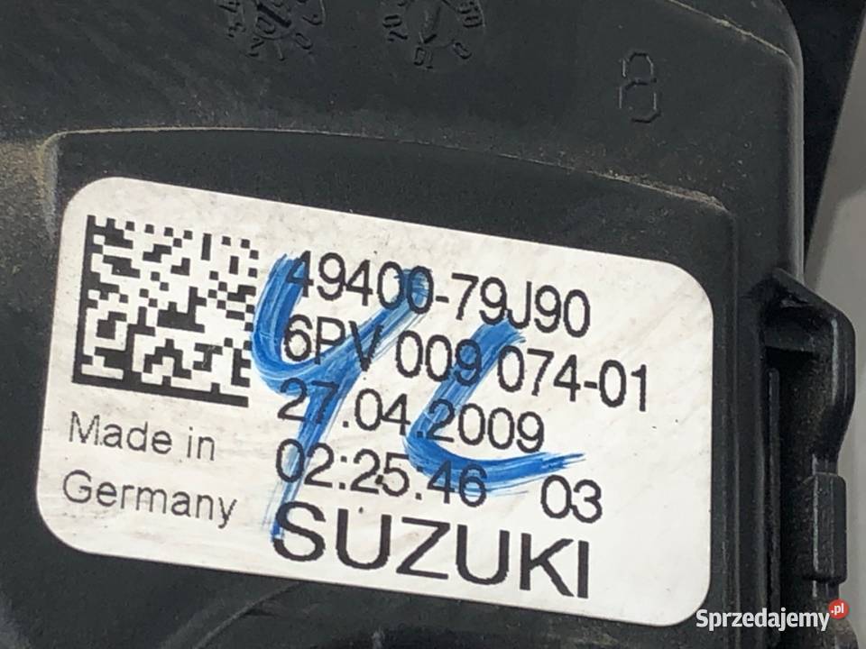 POTENCJOMETR GAZU SUZUKI SX4 4940079J90 16 90 podkarpackie