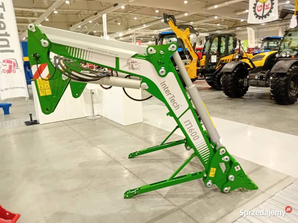 Ładowacz czołowy INTERTECH 1600 do John deere nieuszkodzony Mroczków Duży