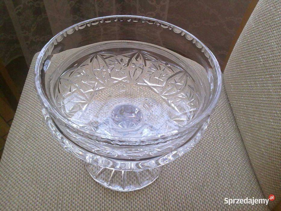 Owocarka patera kryształowa Stronie Śląskie