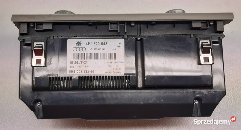 PANEL KLIMATYZACJI AUDI A6 C6 4F1820043J osobowe Mielęcin