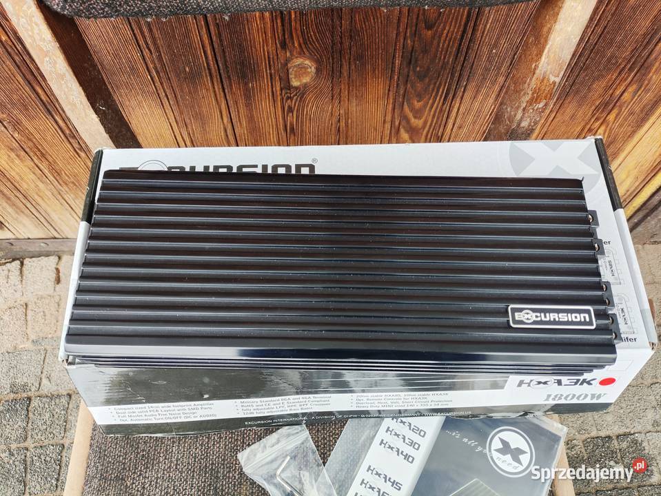 Wzmacniacz samochodowy 1 kanałowy monoblok Ilość kanałów 1 Niegowonice