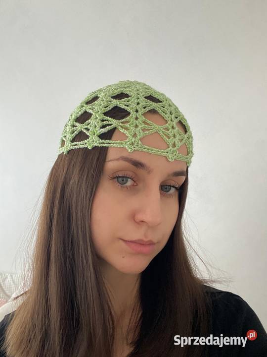 Czapeczka ażurowa dokerka Dla kobiet Jastków