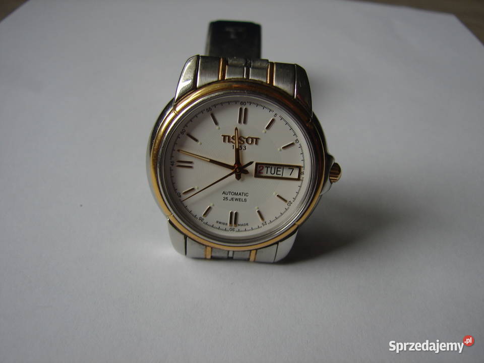 Tissot automatic 25 jewels elegancki zegarek