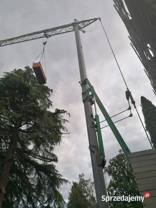 Dzwig samomontujacy Alfa 21mb Rok produkcji 2001 Dźwigi, podnośniki śląskie Katowice