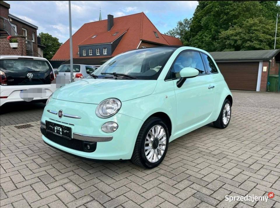 Fiat 500 kabriolet 12 klimatyzacja Kabriolet Łęki Strzyżowskie