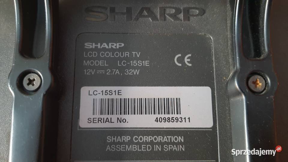 Telewizor TV Sharp LC15S1E turystyczny Lublin