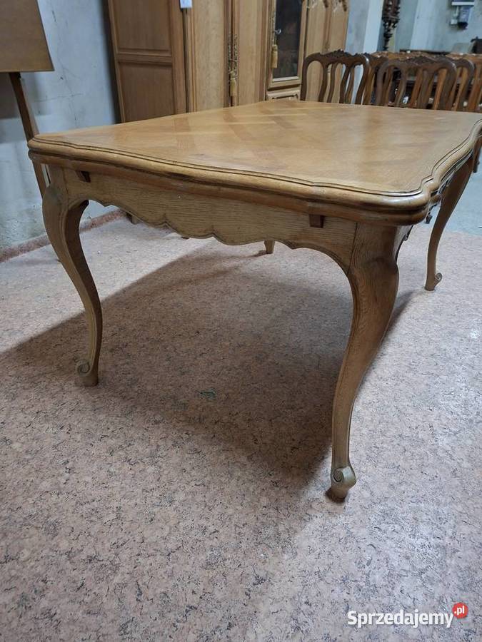 Duży stół ludwikowski z Francji Nowy Sącz