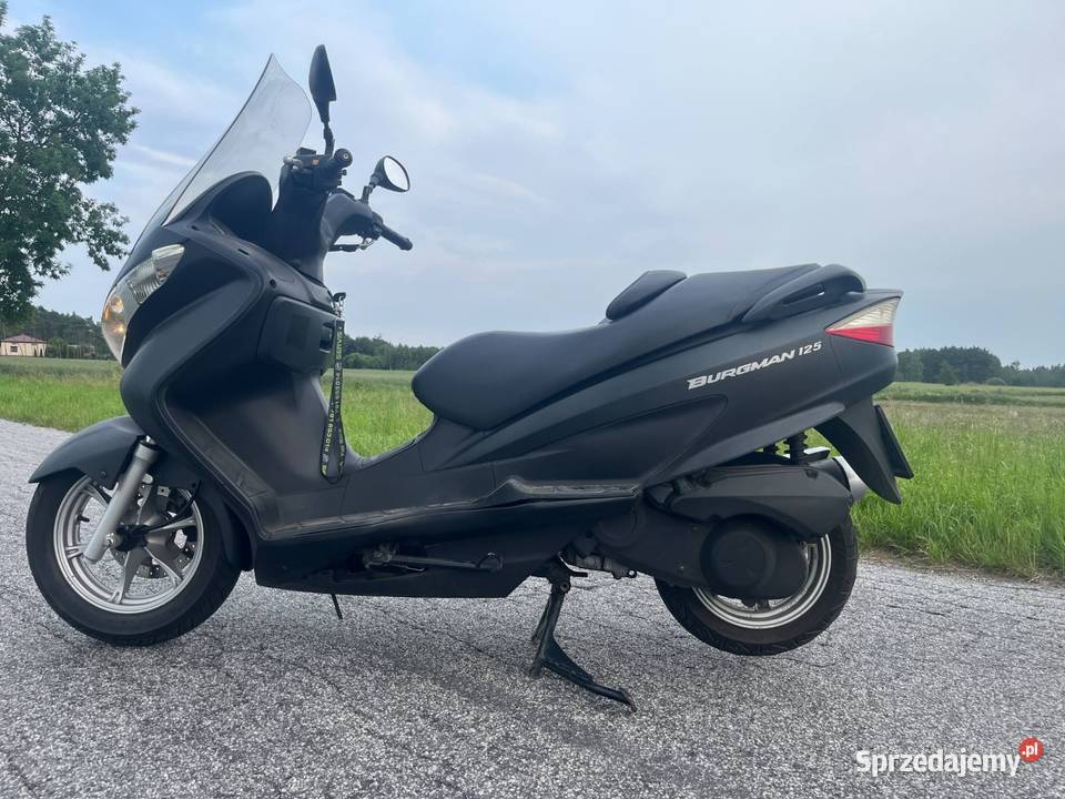 Suzuki burgman 125 2008 Rok produkcji 2008 Lubartów