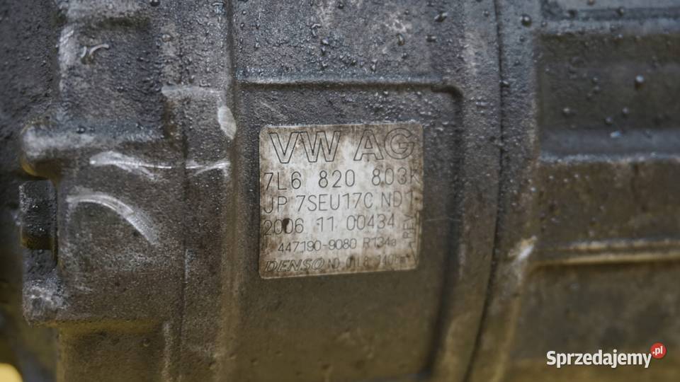 AUDI Q7 30 TDI 09r 232 BUG sprezarka Kompresory klimatyzacji