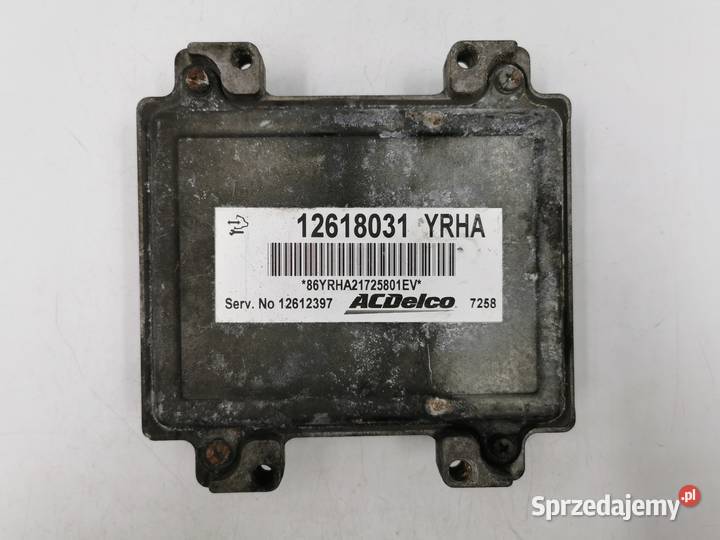 Sterownik Silnika Chevrolet HHR 24 12618031 Komputery Wyszków