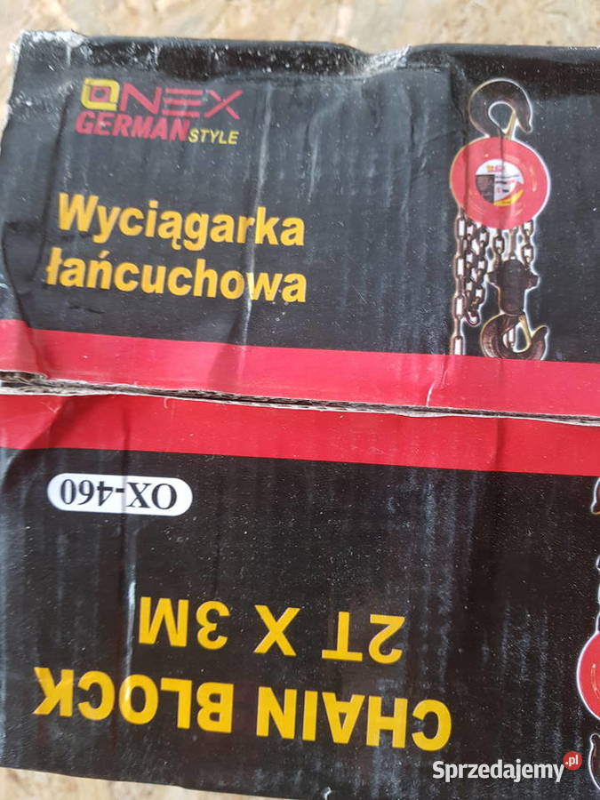 Wyciągarka łańcuchowa Onex OX 460 2 tony Głogowa
