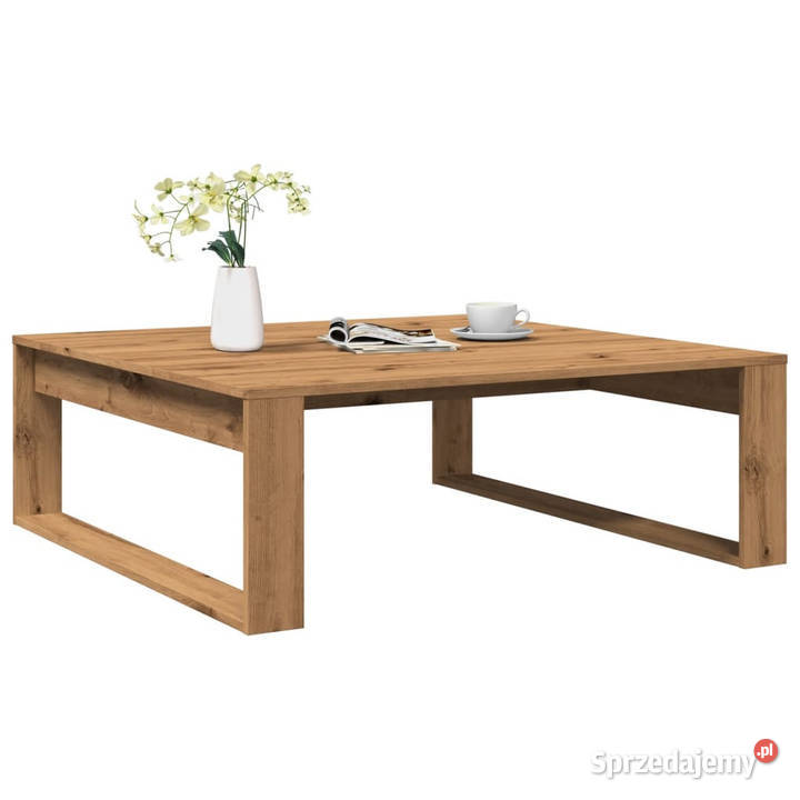 Stolik kawowy dąb artisan 100x100x35 WM856691 Warszawa